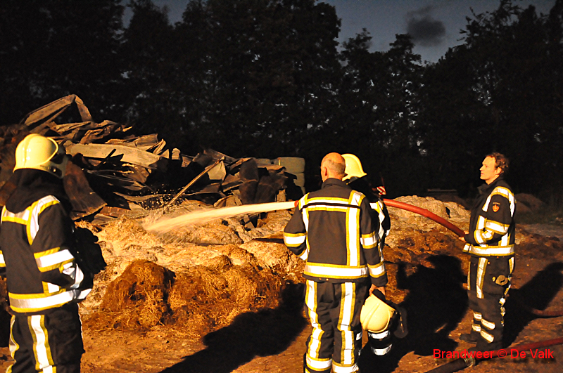 Nablussen loods brand.